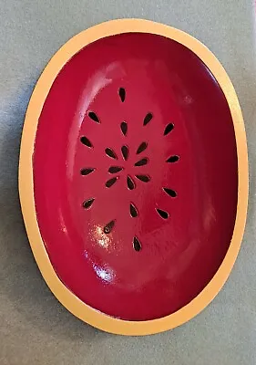 Watermelon Bowl Made In The Philippines Wooden 8  X 6  • $10