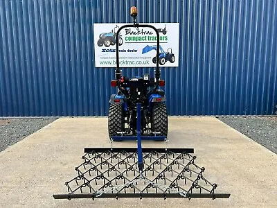 Beaconsfield Uk Made 6ft Mounted Compact Tractor 3 Way Chain Harrows.......solis • £852