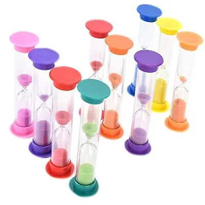 Sand Timers Combo Pack 12PCS Plastic Hourglass Timer 2 Minutes Sand Clock  • $16.60