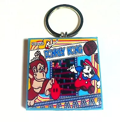 Donkey Kong  Arcade Coin Door Accessory Keychain • $9.99
