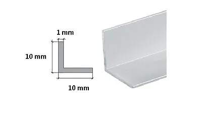 £1.99 • Buy Aluminium Extruded Angle Various Sizes Thickness 1 Metre Long! BEST PRICE