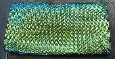 MILLY Clutch Green/ Blue New With Tags • $99.99