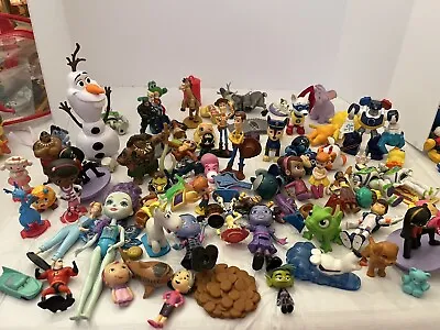 Large Lot Of Assorted Disney Toys And Figures Toy Story Mickey Pooh And Others • $24