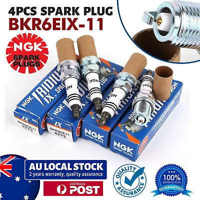 4Pcs BKR6EIX-11 4272 NGK Spark Plugs For Toyota Lexus Nissan Honda Mazda Chevy • $75.29