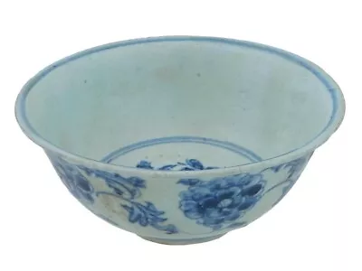 Fine 16th Century Chinese Export Blue And White Ming Bowl • $900