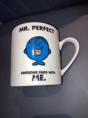 £12.99 • Buy Mr Men Mr Perfect Mug. ‘Awesome Ends With Me’.