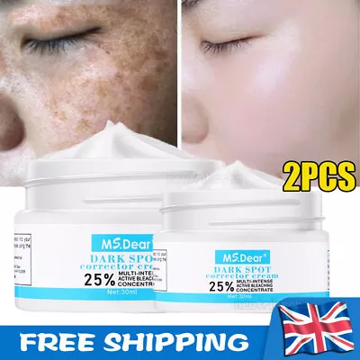 2PCS Whitening Freckle Cream Face Moisturizing Remove Dark Spots Melanin Melasma • $10.95