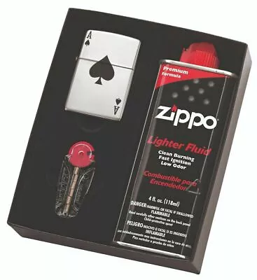 Zippo Lucy Ace Lighter Gift Box Set With Fluids & Flints • $88.80
