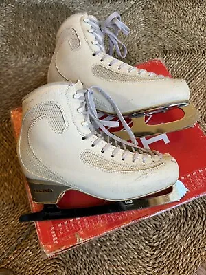 Edea Ice Fly Figure Skates - Size 245 With MK Professional Blades Size 9.25” • $550