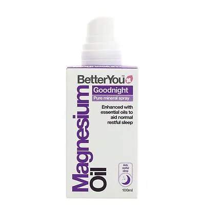 Better You | Magnesium Oil - Goodnight - Transdermal Spray | 6 X 100ml • £69.02