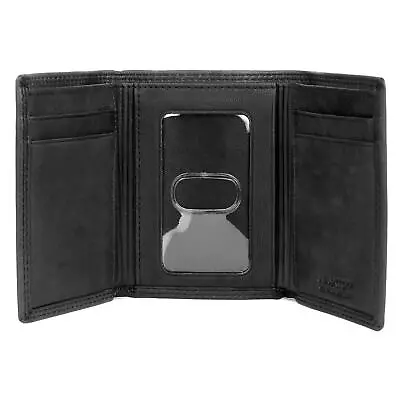 J. Buxton Hunt RFID Blocking Three-Fold Leather Wallet | MaxStrata® • $40