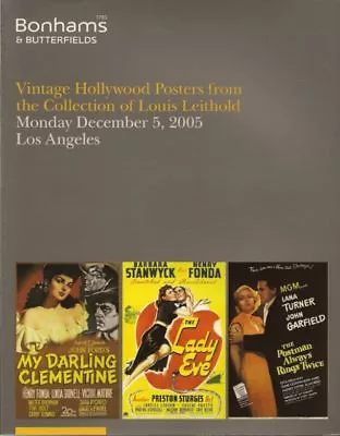 BONHAMS Movie Poster Bond Marilyn Monroe Leithold Coll • $64.95