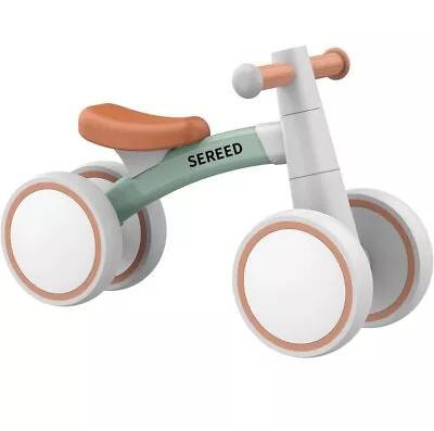 Sereed Baby Balance Bike Toddler First Bike 12-24 Months 4 Wheels Green • $35