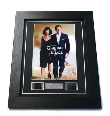 James Bond Quantum Of Solace Film Cells Unique Gift Memorabilia Daniel Craig 007 • £29.95