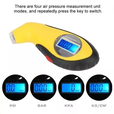 Tire Pressure Gauge Digital Gauge Meter Tester Bike Car Truck LCD Display PSI • $3.49