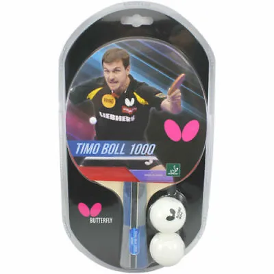Butterfly Timo Boll 1000 Table Tennis Bat With Rubbers And BD Full Case Sets • $72