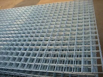 Galvanised Wire Mesh Panels | 2 Pack | 12 Gauge | 2.44m X 1.22m | 1  Holes • £79.02