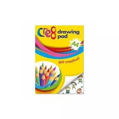 A4 Drawing Pad - White Paper Scrapbook Craft Art Arts Activity Plain Paper Large • £4.99