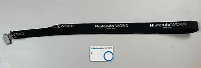 Nintendo World New York Lanyard Black • $35