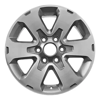 18x7.5 6 Spoke Used Aluminum Wheel; Take-Off Machined And Painted Gray 560-03832 • $239.89