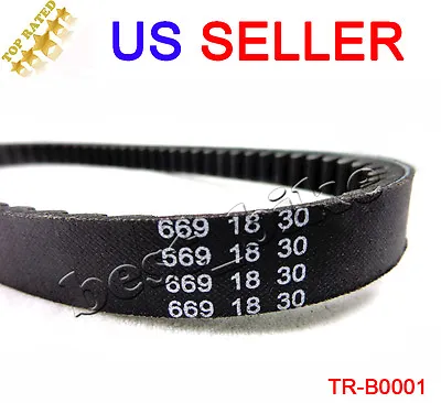 Drive Belt 669-18-30 GY6 4 Stroke 50cc Scooter Moped Taotao BMS VIP Roketa Baja • $6.98