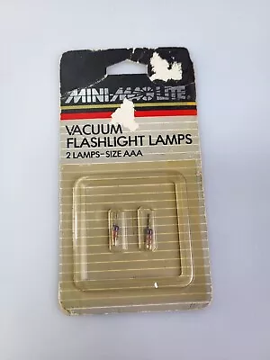 MAGLITE Mini Replacment Bulb Lamp For 2-Cell AAA 2PK LM3A001 107-000-032 Genuine • $13