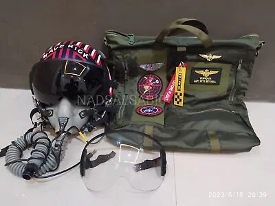 TOP GUN MAVERICK ORIGINAL HELMETFIGHTER PILOT HGU-55(Free Oxygen Mask Replica)  • $1500