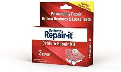$8.97 • Buy D.O.C. Repair-It Advanced Formula Denture Repair Kit 3 Counts