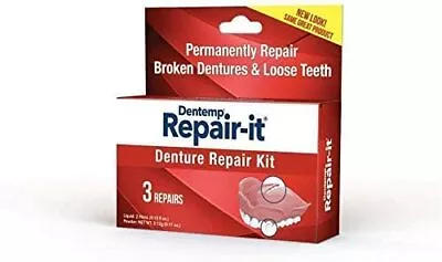 $8.97 • Buy D.O.C. Repair-It Advanced Formula Denture Repair Kit 3 Counts