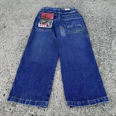 Vintage Jnco  Tribals Jeans Blue Tiger Size 16 Deadstock • $66.40