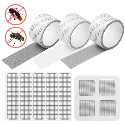 Cover Kit Mesh Tape Weep Hole Adhesive Window Screen Repair Patch Drain Hole • $2.40