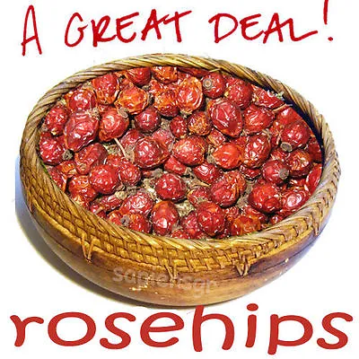$8 • Buy ☕ 90g (3.17oz) DRIED ROSE HIPS HERB TEA  ROSA CANINA ROSEHIP!