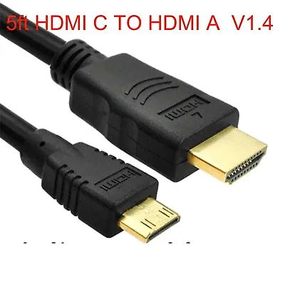 Mini HDMI C TO HDMI A Video Cable For Kocaso Android Tablet M760s M760blu • $2.99
