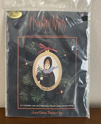 P. Buckley Moss K-1991 Limited Edition Christmas Ornament Cross Stitch Kit  • $10.20