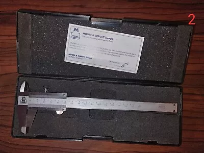 £24 • Buy Moore And Wright 0-150mm (0-6 Inch) Vernier Caliper Measuring Engineering Tool