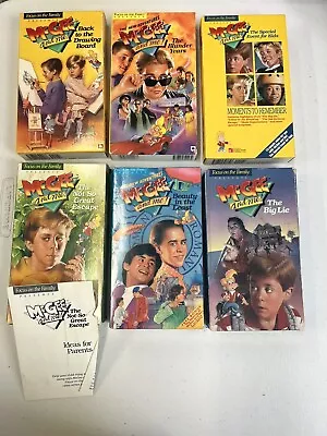 Lot Of 6 Focus On The Family McGee And Me VHS Tapes Drawing Board Big Lie Escape • $14.99