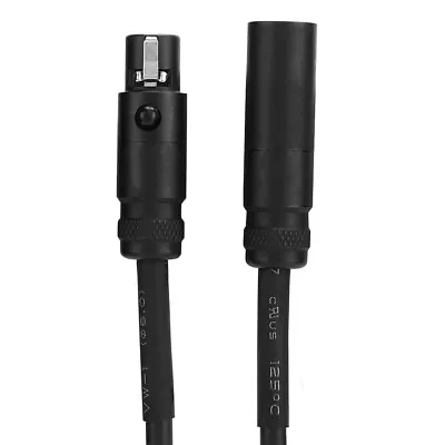 3Pin Mini XLR Male To Female Connecting Cable For Camcorder DSLR Camer GDS • £11.73