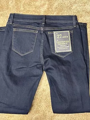 J. Crew Toothpick Skinny Denim Women Jeans Size 27 NWT • $18