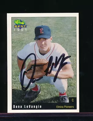 1991 Classic Best Elmira Pioneers Dan Levangie Signed Auto • $10