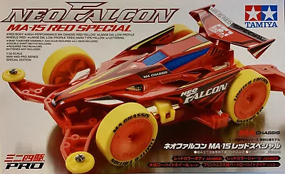 TAMIYA 92313 Mini 4WD NEO FALCON MA-15 Red Special (MA Chassis) • $20