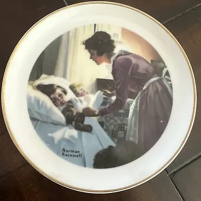 Mothers Love/Norman Rockwell Decorative Collectibles Collector Porcelain Plate  • $17.50