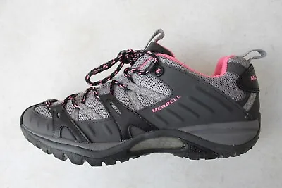Merrell Women Siren Sport 2 Hiking Trail Shoes Gray Pink Sz 7 J54862 - EUC • $19.99