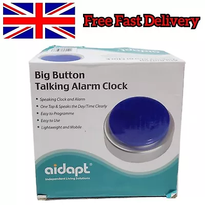 Aidapt Big Button Talking Alarm Clock • £11.95