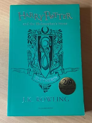 Harry Potter Philosopher's Stone Slytherin Edition J.K. Rowling Book 1 (PB 2017) • $23.99