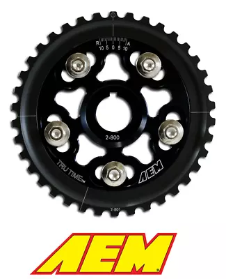 AEM 23-800BK Tru-Time Cam Gear Fits Honda D-Series Engines D15B7 D16A6 D16Z6 • $132.95