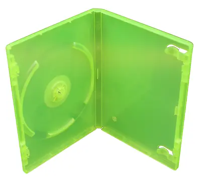 Microsoft XBOX 360 Translucent Green 14mm Replacement Video Game Storage Case • $6.95