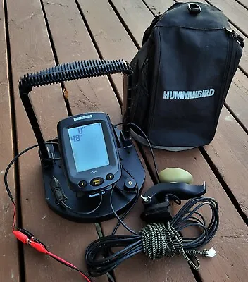 Hummingbird PiranhaMax PMAX 160 Portable Sonar Fishfinder Depth Finder /Case • $89.99