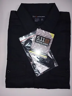 5.11 Tactical Series Class A Station Shirt Fire Navy Men Medium Uniform • $19.99