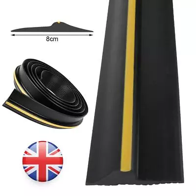 16ft Garage Door Floor Threshold Weather Heavy Duty Rubber Draught Excluder UK • £18.99