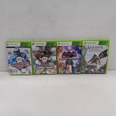 Bundle Of 4 Microsoft Xbox 360 Games • $9.99